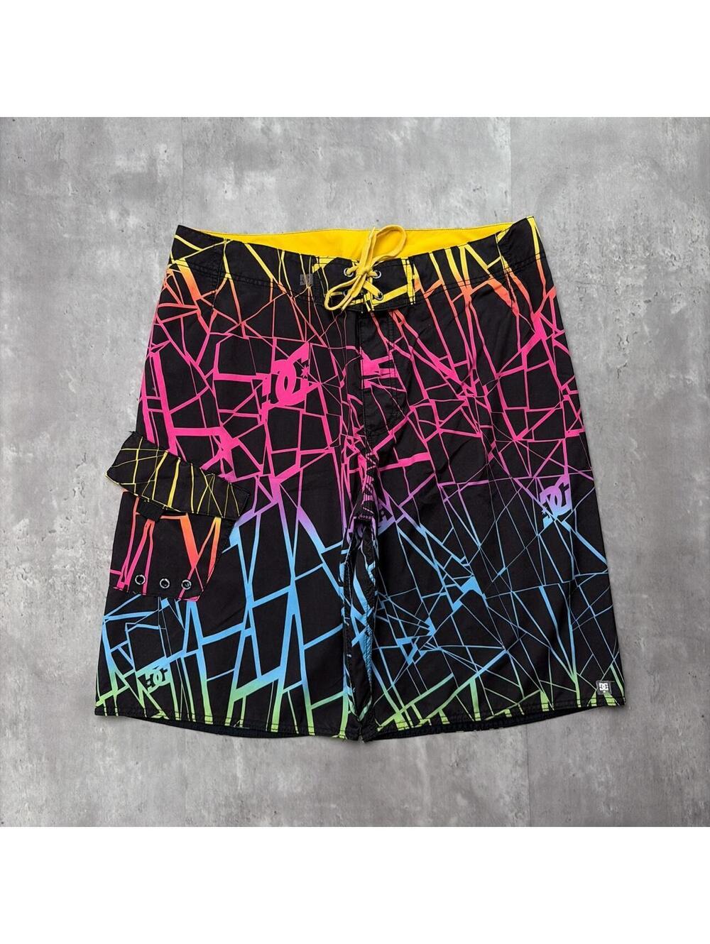 Y2K DC Shors Surf Grunge Baggy Board Shorts
